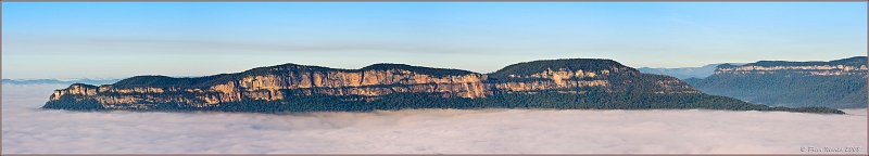 Blue_Mtns_2.jpg - Blue Mountains above the morning fog. New South Wales, Australia. Panorama  15564 x 2758 pixels.