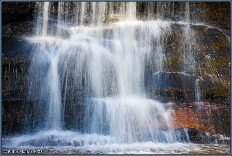 WV8X8699.jpg - Details of waterfalls, Blue Mountains, Australia