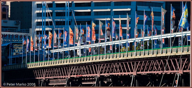 WV8X6885.jpg - Flags on Pyrmont Bridge, Darling Harbour, Sydney, Australia