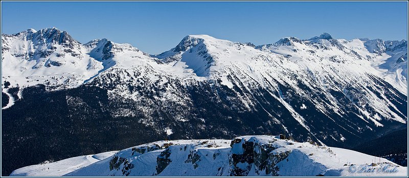 Whistler_pano_10.jpg - Ridge Run and Seventh Heaven skiing area in backround - view from Whistler Mountain, Whistler, British Columbia, Canada (panorama 7590 x 3279 pixels)