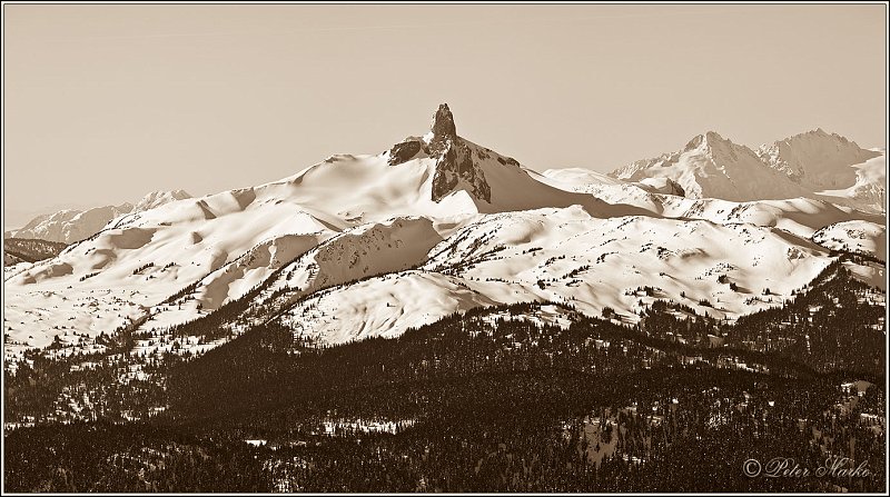 Whistler_pano_5.jpg - Black Tusk Peak, Whistler, British Columbia, Canada (panorama 7634 x 4236 pixels)