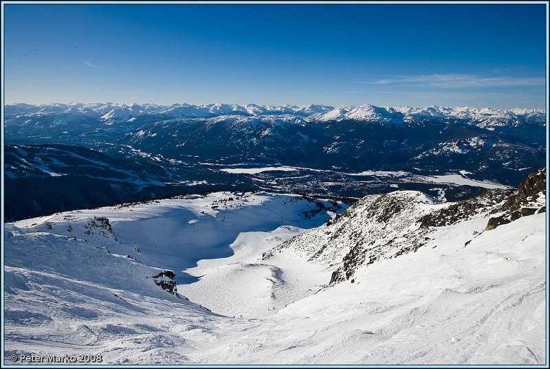 WV8X3975.jpg - View towards Whistler village from Blackomb Mtn, Canada