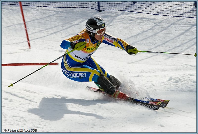 FIS-63.jpg - World Cup Slalom, Whistler Creek, Canada, 3rd place 'super-combined': Anja Paerson