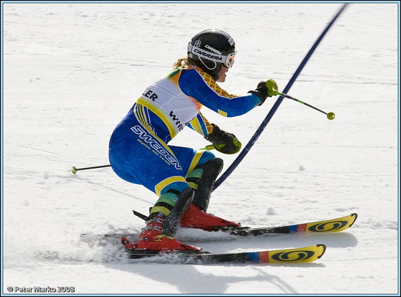 FIS-64.jpg - World Cup Slalom, Whistler Creek, Canada, 3rd place 'super-combined': Anja Paerson