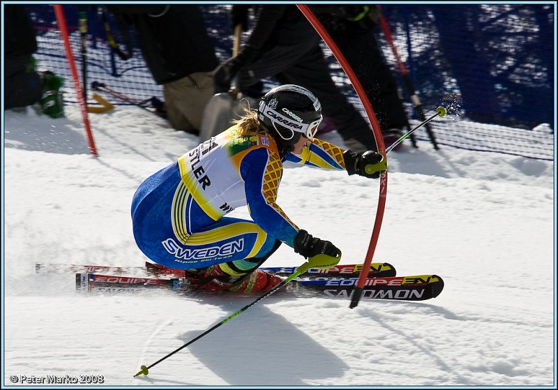 FIS-65.jpg - World Cup Slalom, Whistler Creek, Canada, 3rd place 'super-combined': Anja Paerson