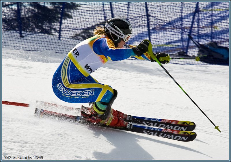 FIS-66.jpg - World Cup Slalom, Whistler Creek, Canada, 3rd place 'super-combined': Anja Paerson