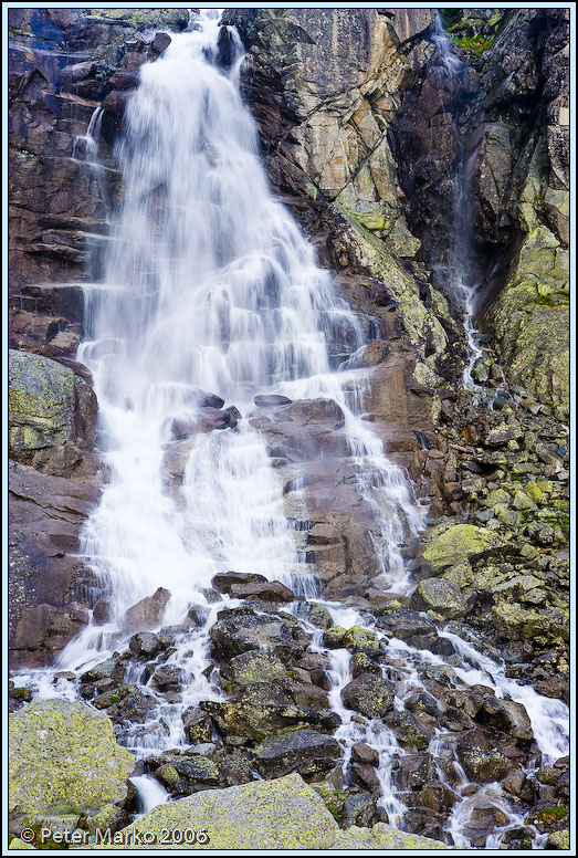 WV8X0926.jpg - Waterfall Skok, Strbske Pleso, High Tatras, Slovakia, Europe