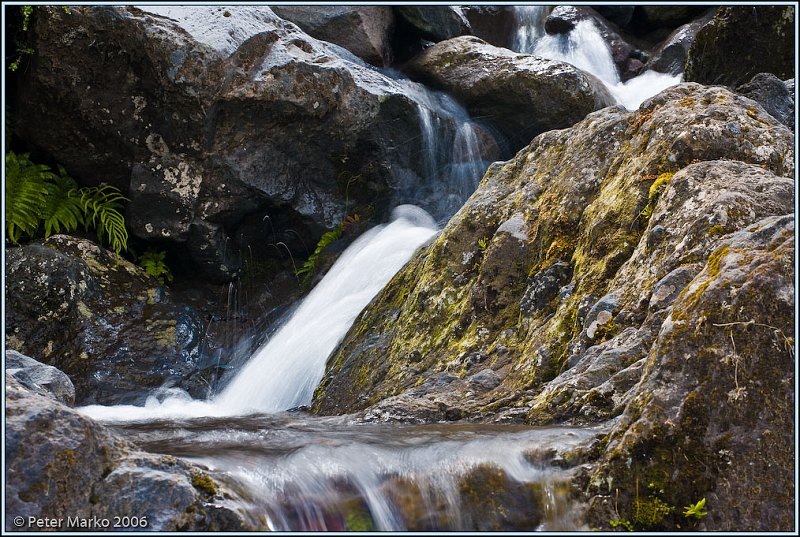 WV8X6839.jpg - Series of cascades and waterfalls - Wilkie Pools, Egmont National Park, Taranaki, New Zealand