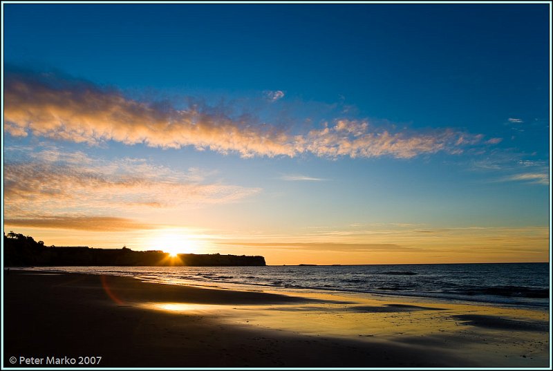 WV8X3188.jpg - White Cliffs at sunset, Taranaki, New Zealand