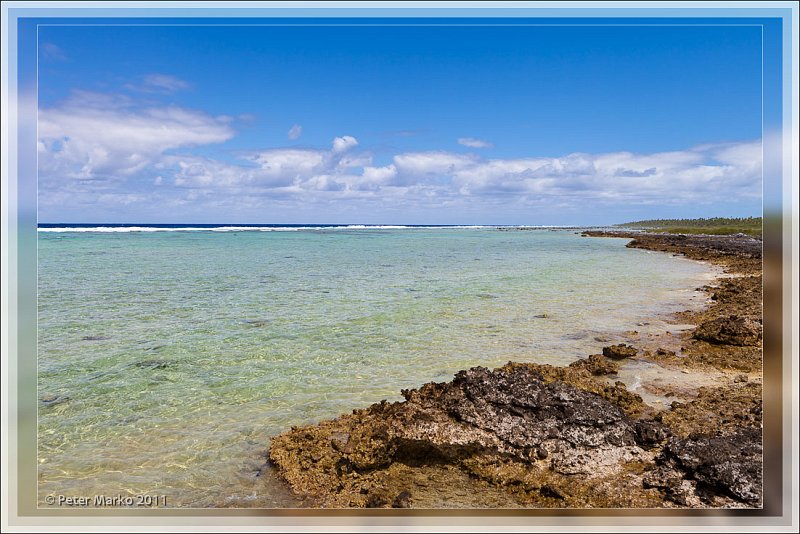 IMG_9259_frame.jpg - Rocky vulcanic shore exposed to storms  on the other side of Akaiami Island. Aitutaki, Cook Islands.