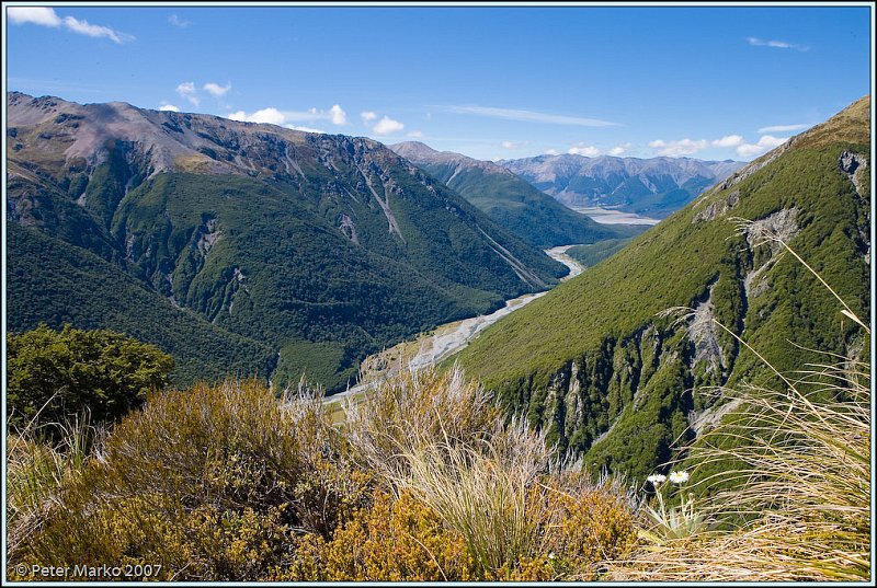 WV8X4955.jpg - Bealey River - view from Avalanche Peak, Arthurs Pass National Park, New Zealand