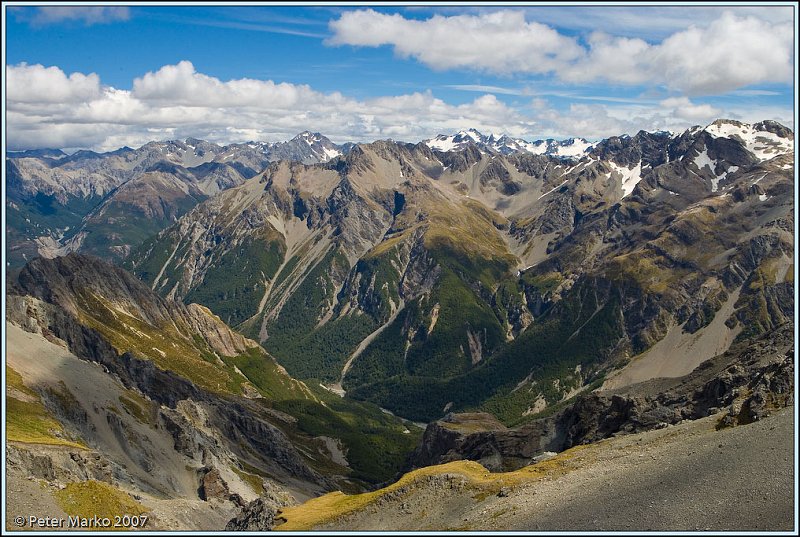 WV8X5004.jpg - View from Avalanche Peak, Arthurs Pass National Park, New Zealand