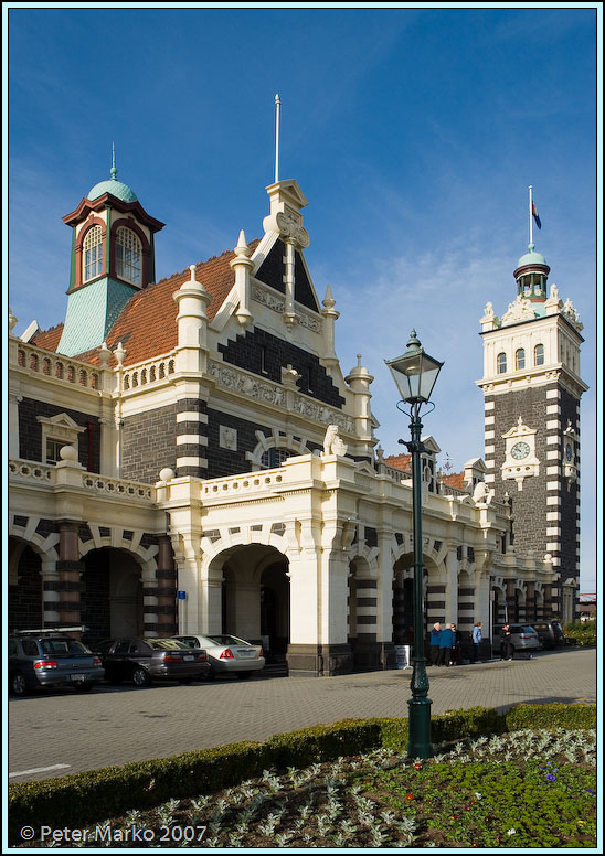 WV8X0792-Edit.jpg - Historical railway station, Dunedin, New Zealand