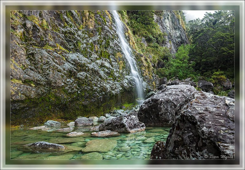 IMG_2780.jpg - Earland Falls, Routeburn Track, Fiordland National Park, New Zealand.